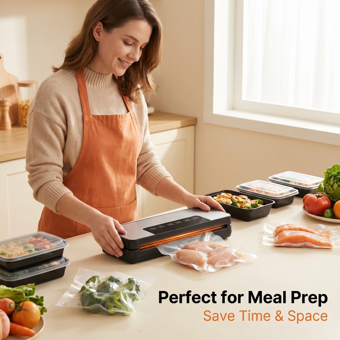 Vacuum sealing machine